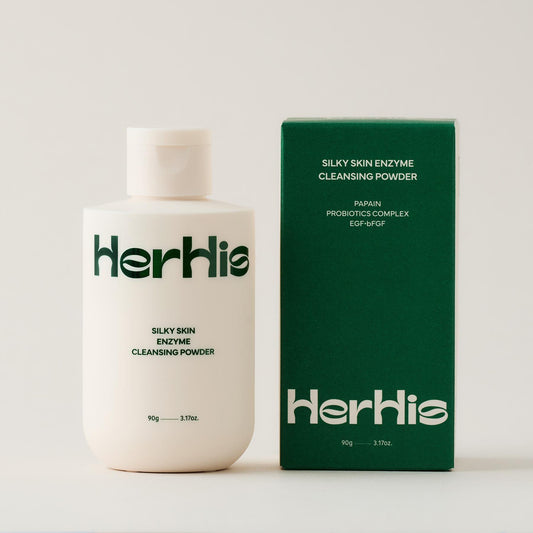HerHis(ハーヒズ) シルキースキン酵素クレンジングパウダー(90g)