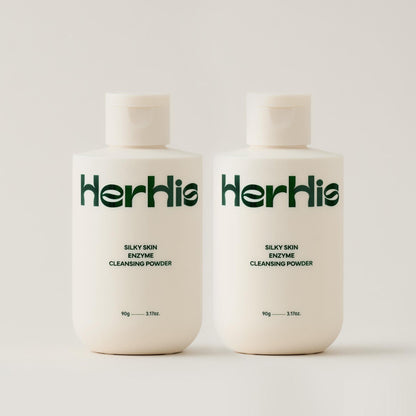 HerHis（ハーヒズ） シルキースキン酵素クレンジングパウダー（90g）