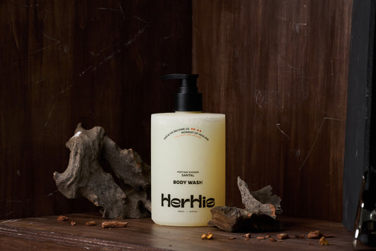 HerHis(ハーヒズ） ボディウォッシュ 500ml サンタル・酵素ボディウォッシュ
