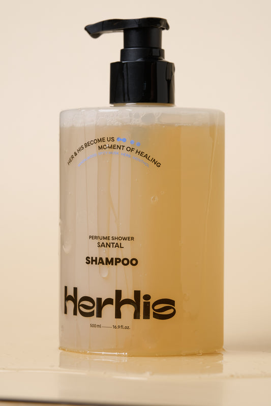 HerHis(ハーヒズ）シャンプー 500ml サンタル・酵素シャンプー